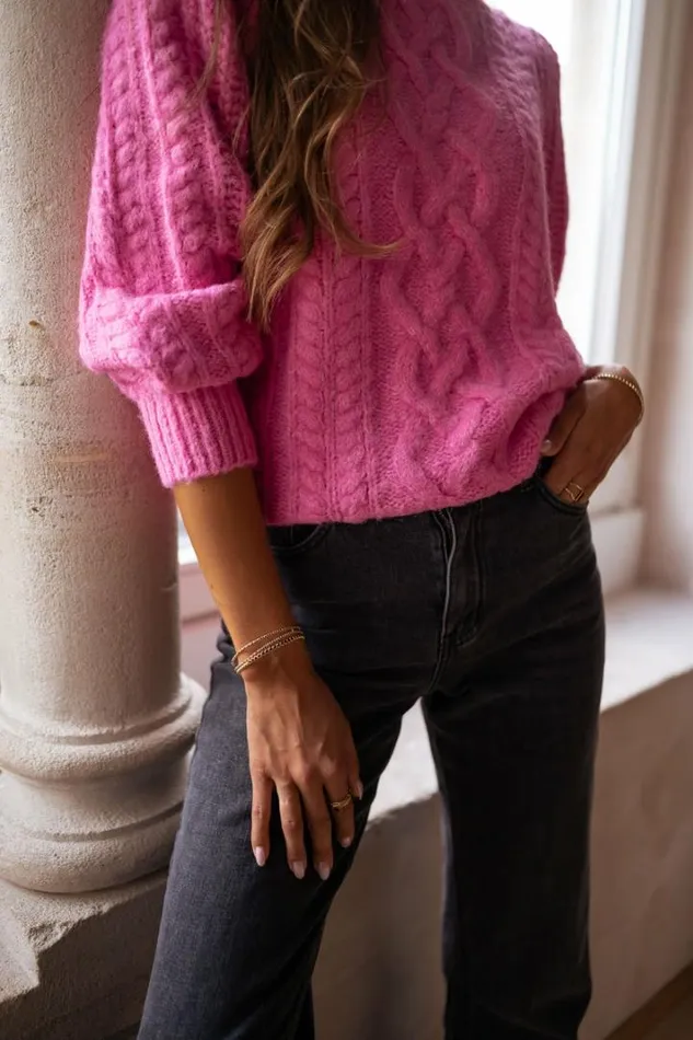 Women039s Clothing Sweaters Easy Clothes Pink Demi Sweater