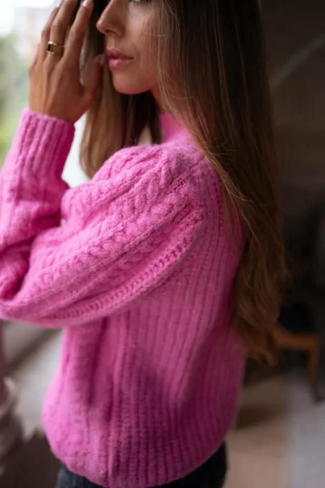 Women039s Clothing Sweaters Easy Clothes Pink Demi Sweater
