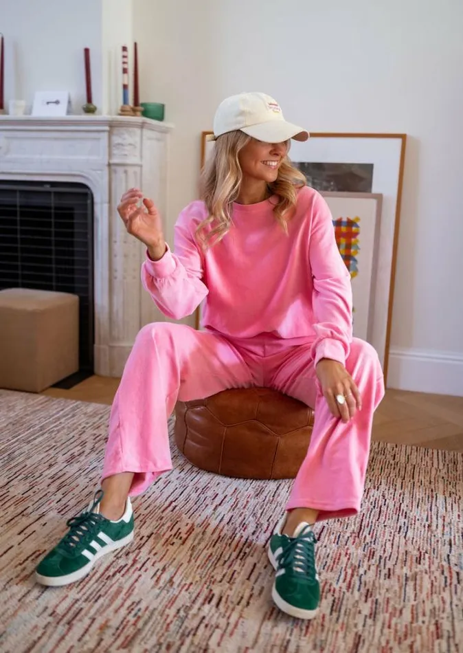 Women039s Clothing Sweaters Easy Clothes Pink Velvet Nino Sweater