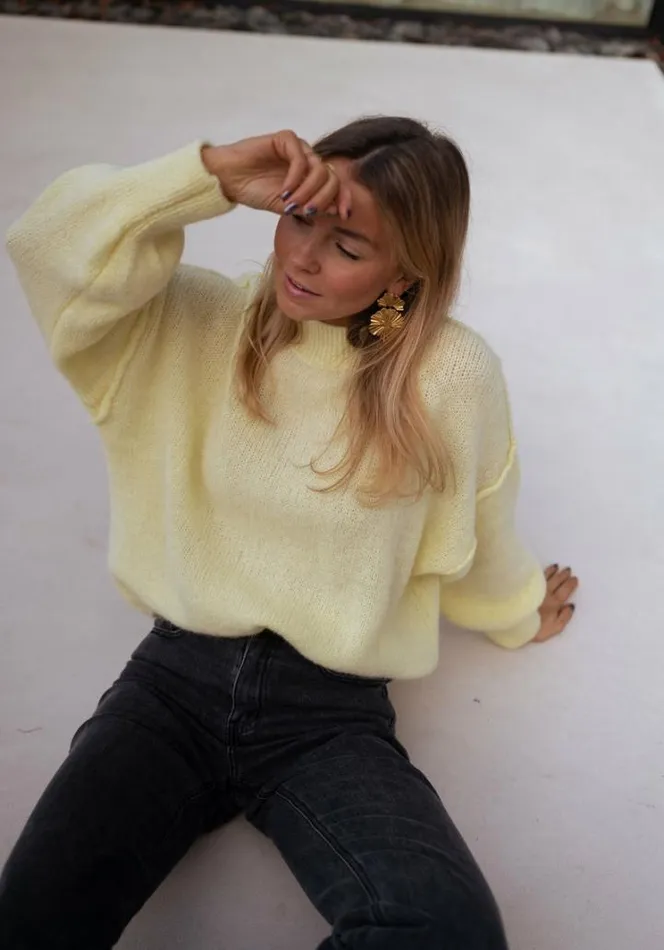 Women039s Clothing Sweaters Easy Clothes Yellow Eden Sweater