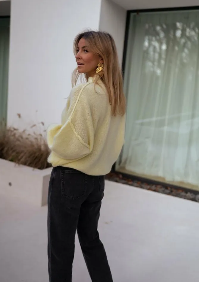 Women039s Clothing Sweaters Easy Clothes Yellow Eden Sweater