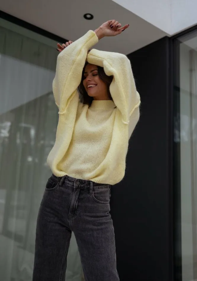 Women039s Clothing Sweaters Easy Clothes Yellow Eden Sweater
