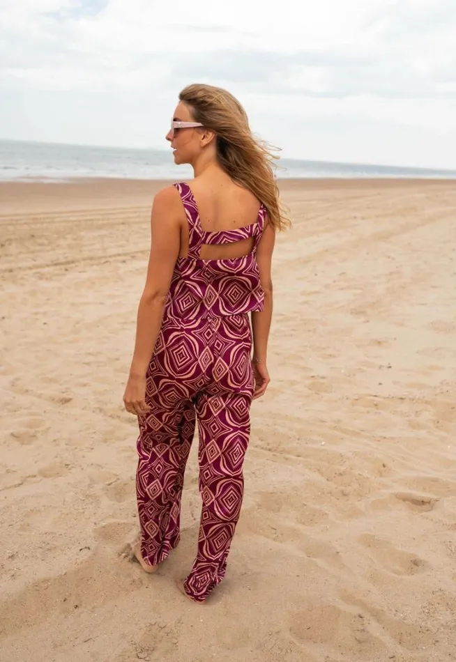 Women039s Clothing Tops Easy Clothes Purple Patterned Hiba Top Women039s Clothing Tops Easy Clothes Purple Patterned Hiba Top