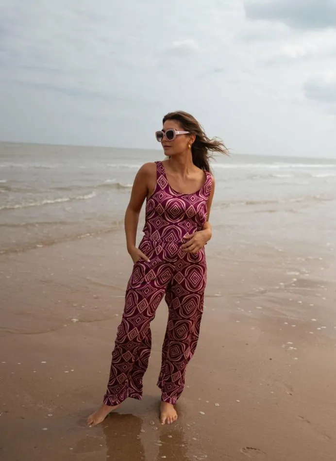 Women039s Clothing Tops Easy Clothes Purple Patterned Hiba Top Women039s Clothing Tops Easy Clothes Purple Patterned Hiba Top