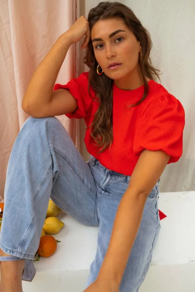 Women039s Clothing Tops Easy Clothes Red Didie Top