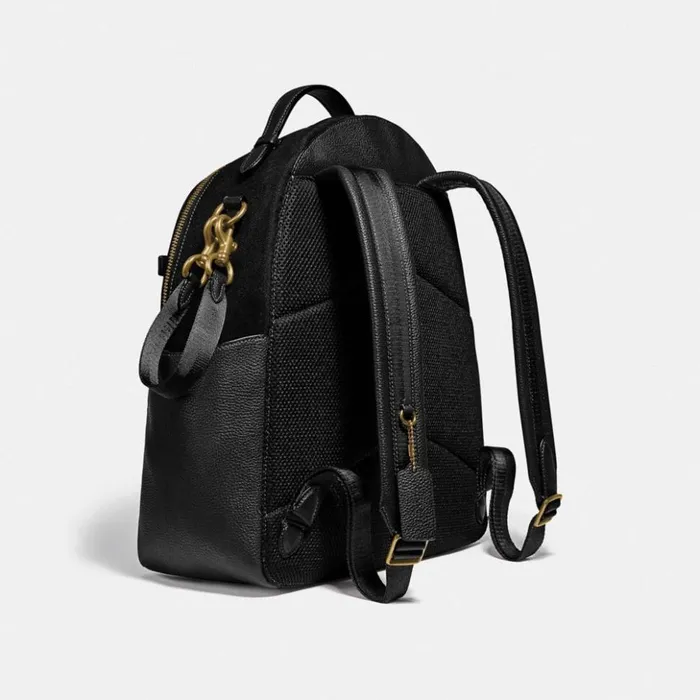Women Baby Backpack Brassblack Coach Backpacks