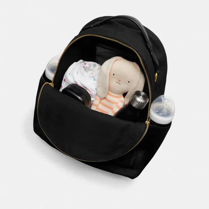 Women Baby Backpack Brassblack Coach Backpacks