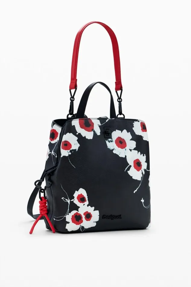 Women Backpacks Desigual Floral Backpack S