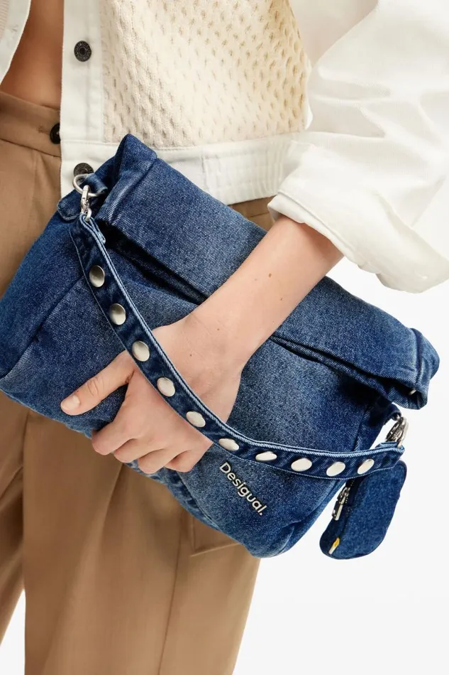 Women Bags Desigual M Denim Crossbody Bag