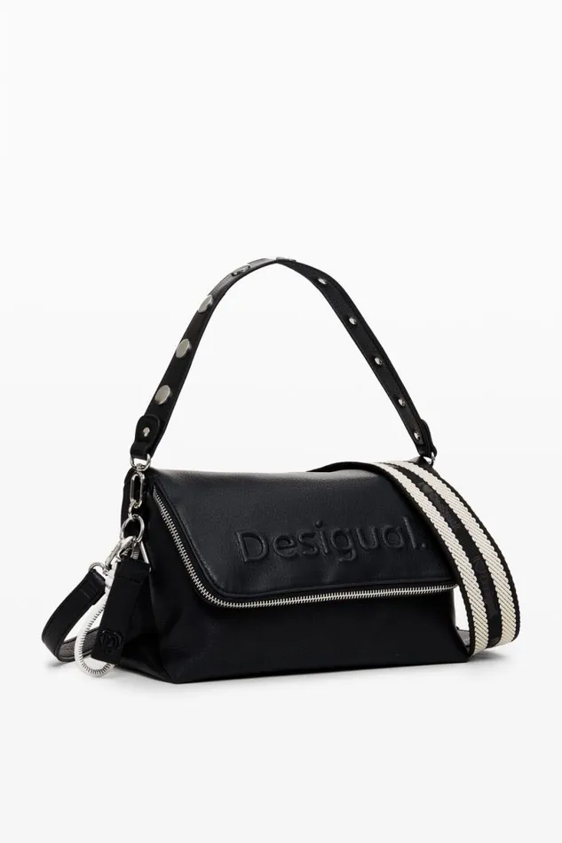 Women Bags Desigual M Half Logo Crossbody Bag