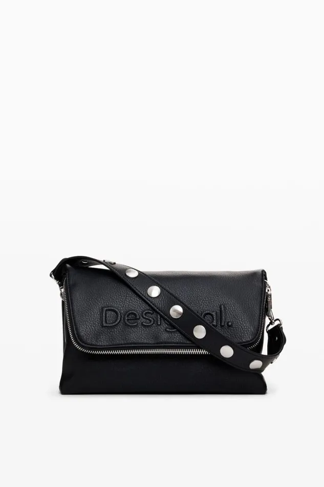 Women Bags Desigual M Half Logo Crossbody Bag