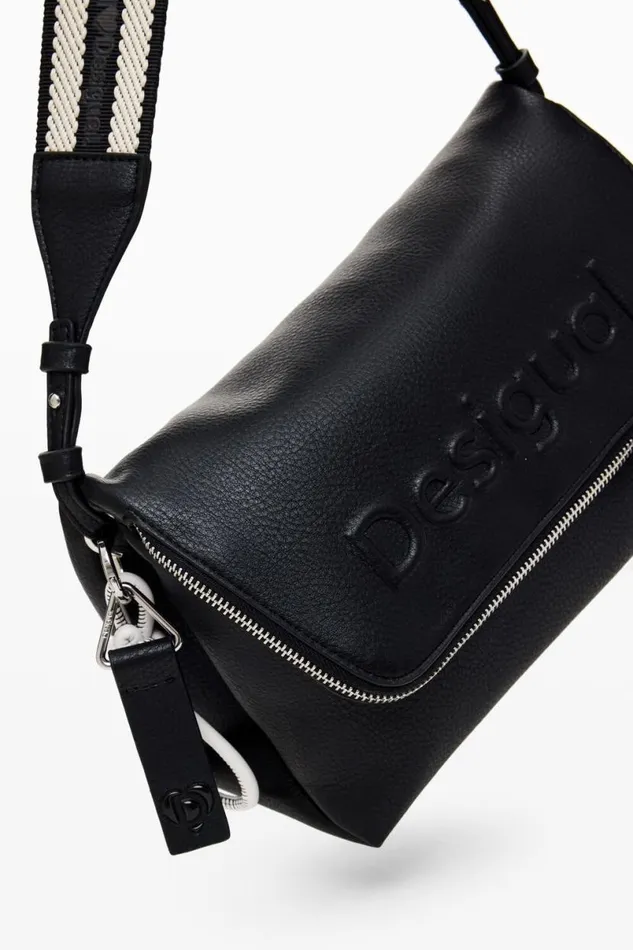 Women Bags Desigual M Half Logo Crossbody Bag