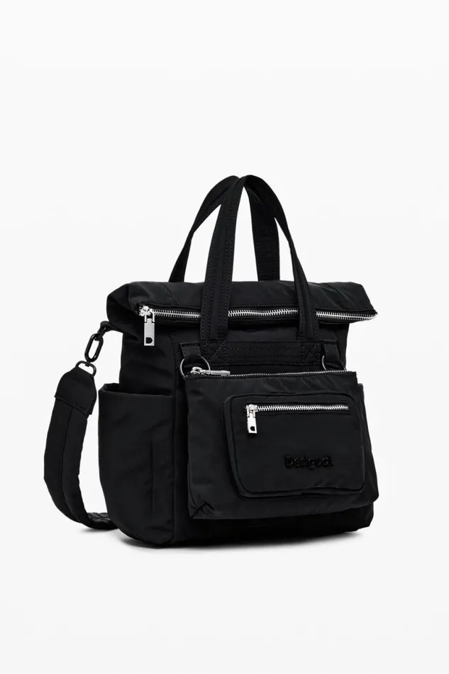 Women Bags Desigual Multipocket Nylon Handbag