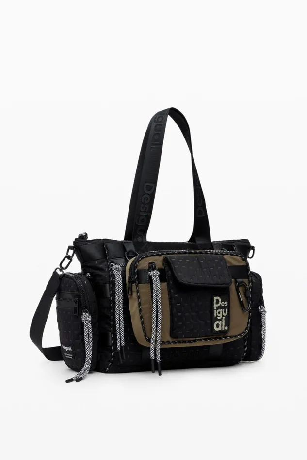 Women Bags Desigual Voyager XL Multiposition Bowling Bag