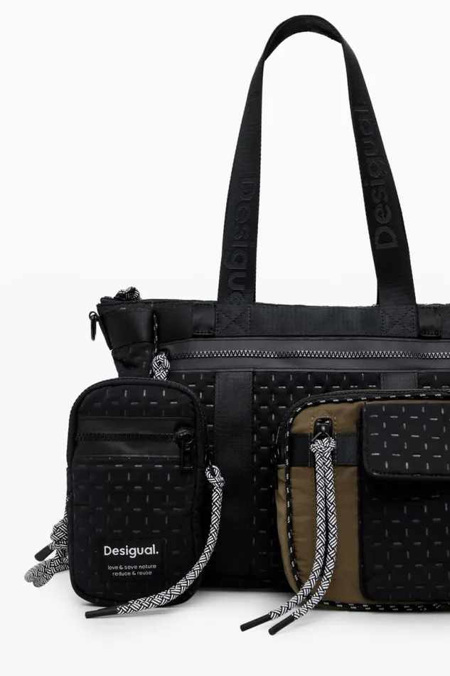Women Bags Desigual Voyager XL Multiposition Bowling Bag