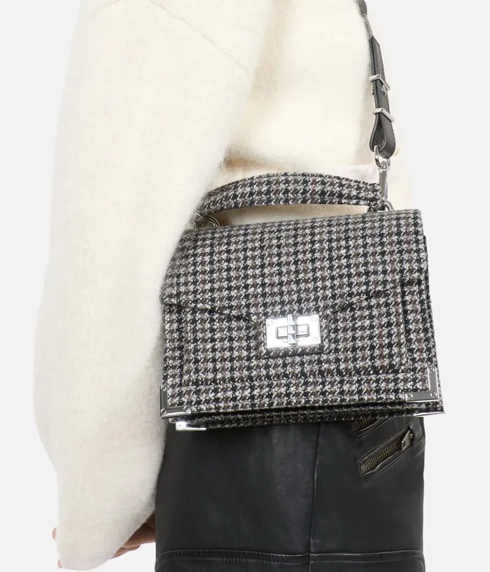 Women Bags THE KOOPLES Wool Blend Emily Small Bag Women Bags THE KOOPLES Wool Blend Emily Small Bag
