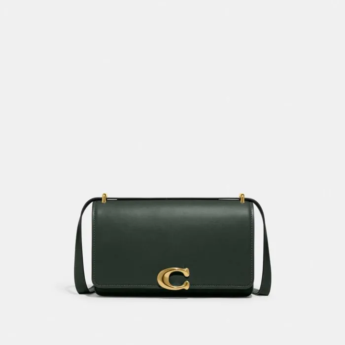 Women Bandit Shoulder Bag Brassamazon Green Coach Shoulder Bags and Hobos