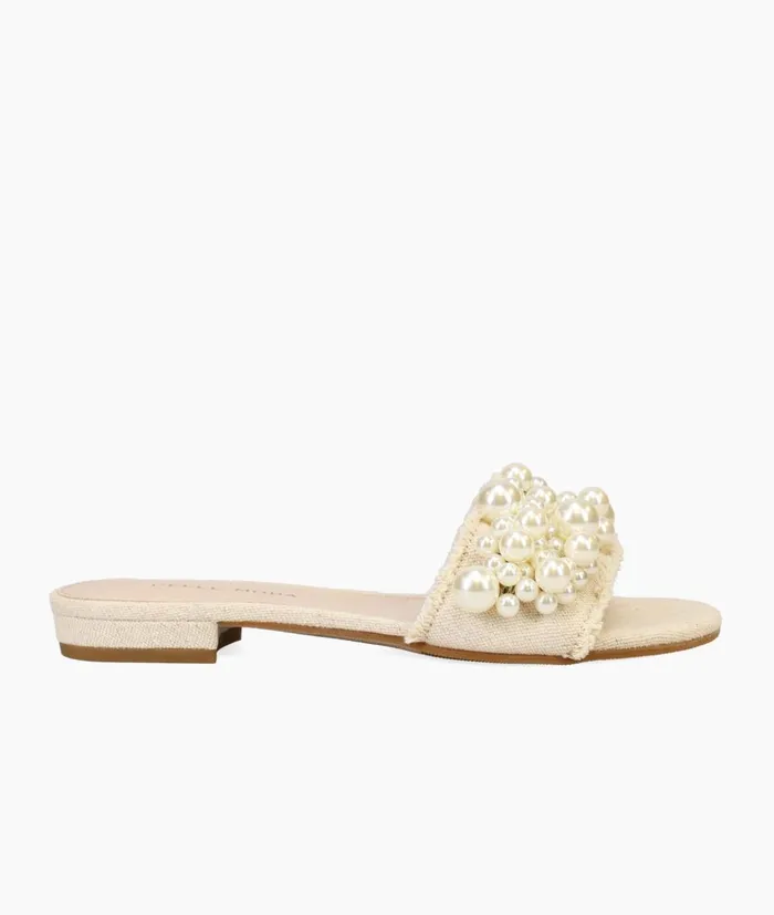 Women Bayer 2 Slide 8211 Natural Pelle Moda Sandals