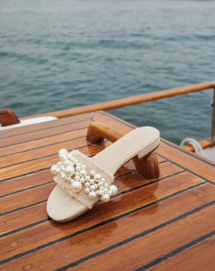 Women Bayer 2 Slide 8211 Natural Pelle Moda Sandals