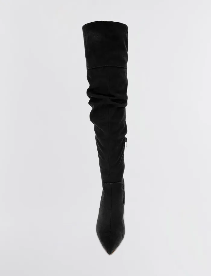 Women BCBGeneration BCBG Black Himani Boot Black Microsuede
