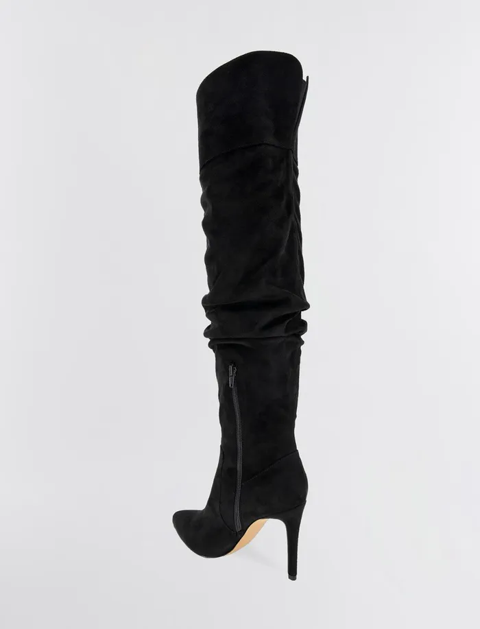 Women BCBGeneration BCBG Black Himani Boot Black Microsuede