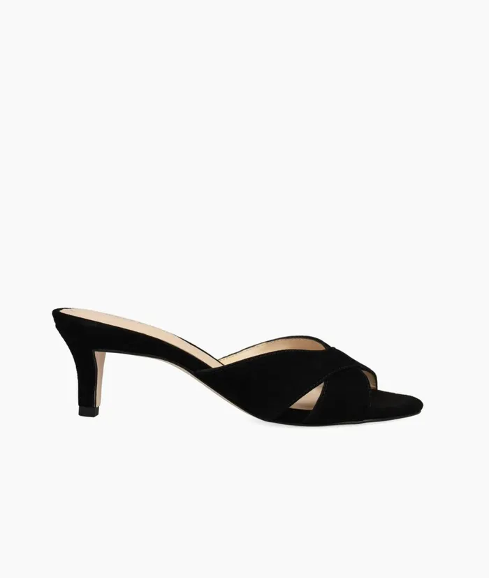 Women Bea Slide 8211 Black Pelle Moda Low Heels