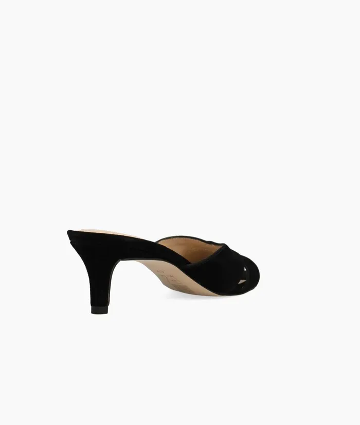 Women Bea Slide 8211 Black Pelle Moda Low Heels Women Bea Slide 8211 Black Pelle Moda Low Heels