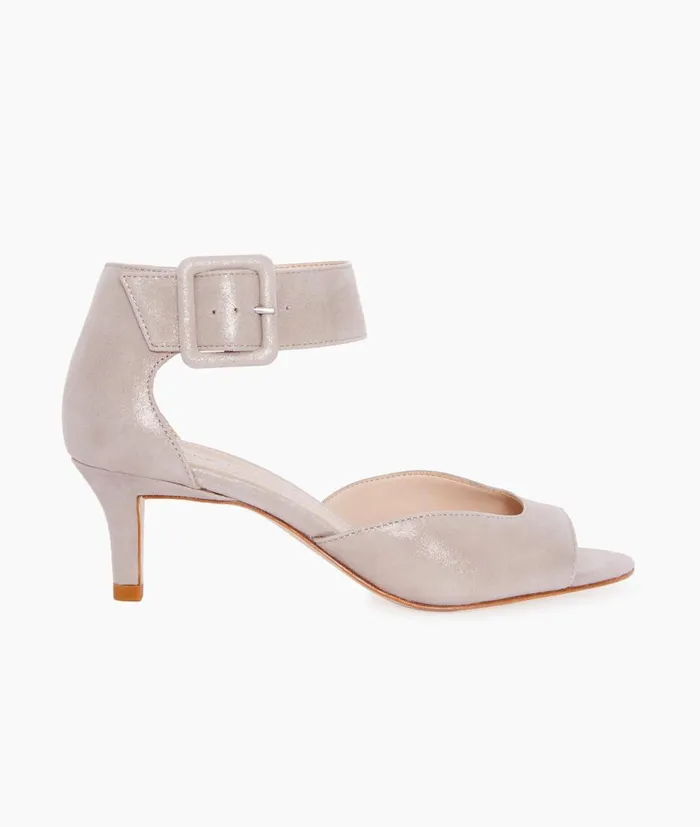 Women Berlin Low Heel 8211 Taupe Pelle Moda Low Heels