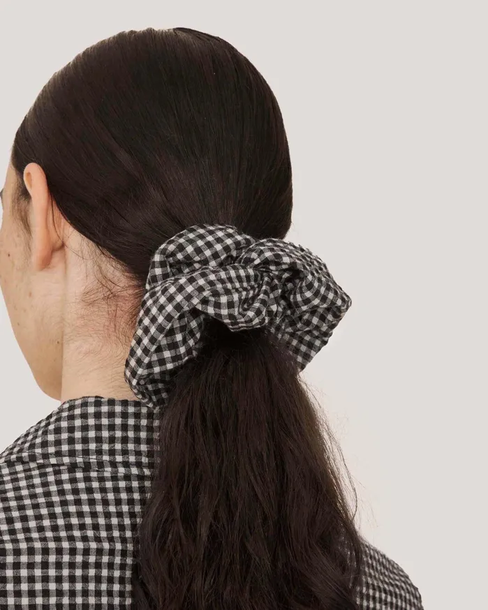 Women Big Scrunchie Black Multi YMC Headwear