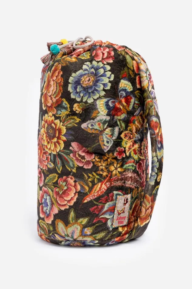 Women Blankets Johnny Was Laurel Canyon Cozy Blanket Antiqua Flower Print