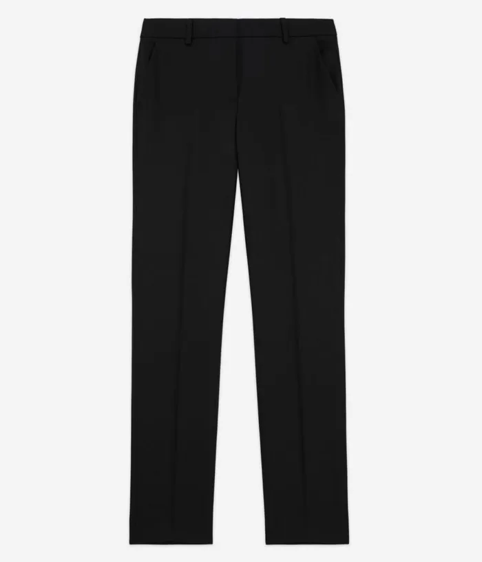 Women Blazers and Suits THE KOOPLES Black Wool Suit Pants Tailored Cut Women Blazers and Suits THE KOOPLES Black Wool Suit Pants Tailored Cut