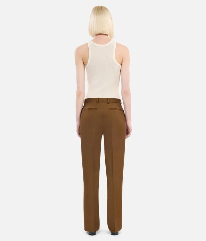 Women Blazers and Suits THE KOOPLES Loosefitting Brown Suit Trousers