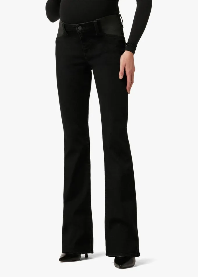 Women Bootcut Joe039s Jeans THE ICON MATERNITY Black