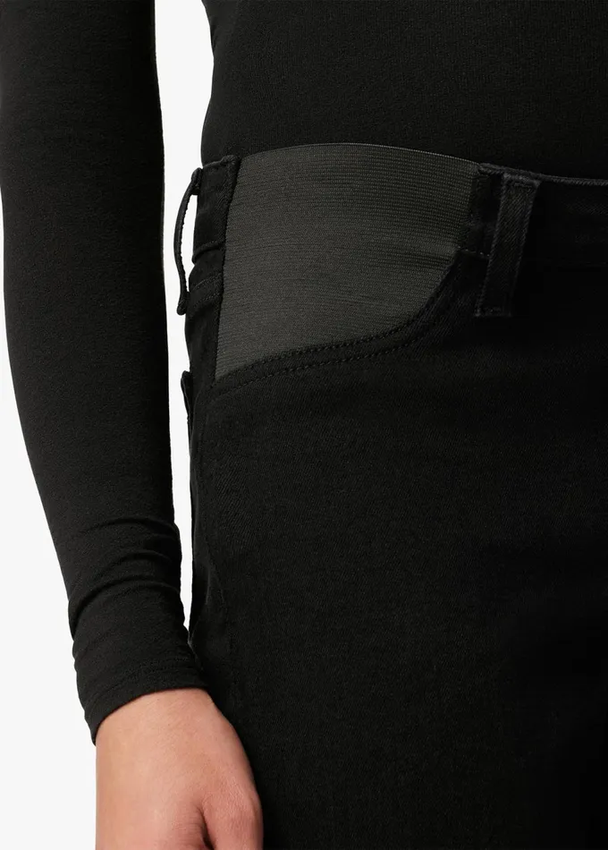 Women Bootcut Joe039s Jeans THE ICON MATERNITY Black
