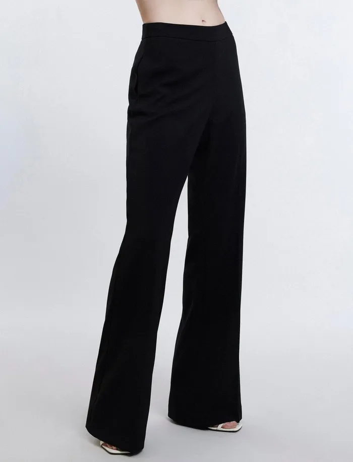 Women Bottoms BCBG Essential Tailored Trouser Black