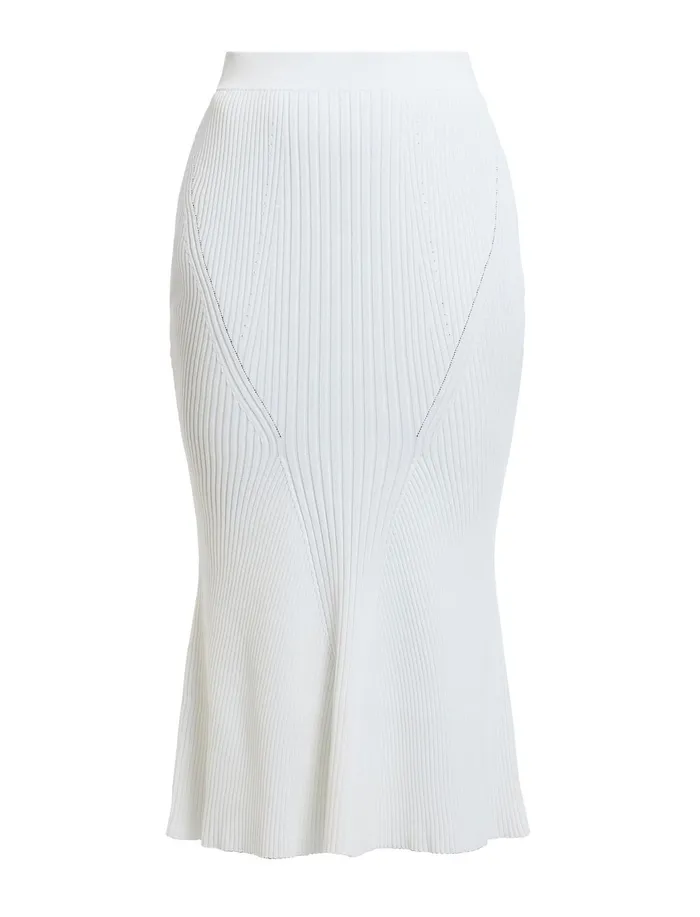 Women Bottoms BCBG Mackenzie Knit Maxi Skirt Gardenia