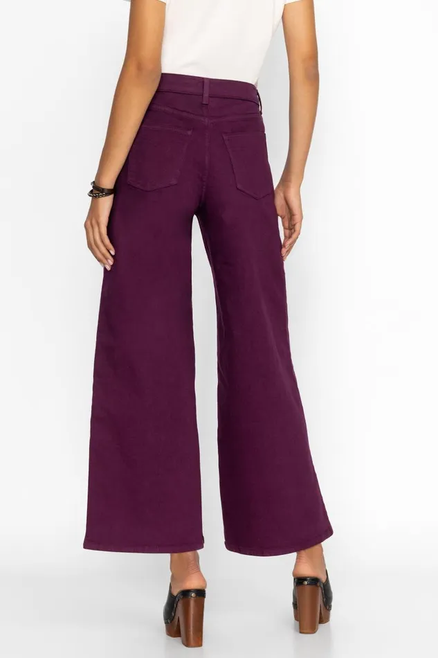 Women Bottoms Johnny Was MADEMOISELLE WIDE LEG JEAN Potent Purple Women Bottoms Johnny Was MADEMOISELLE WIDE LEG JEAN Potent Purple