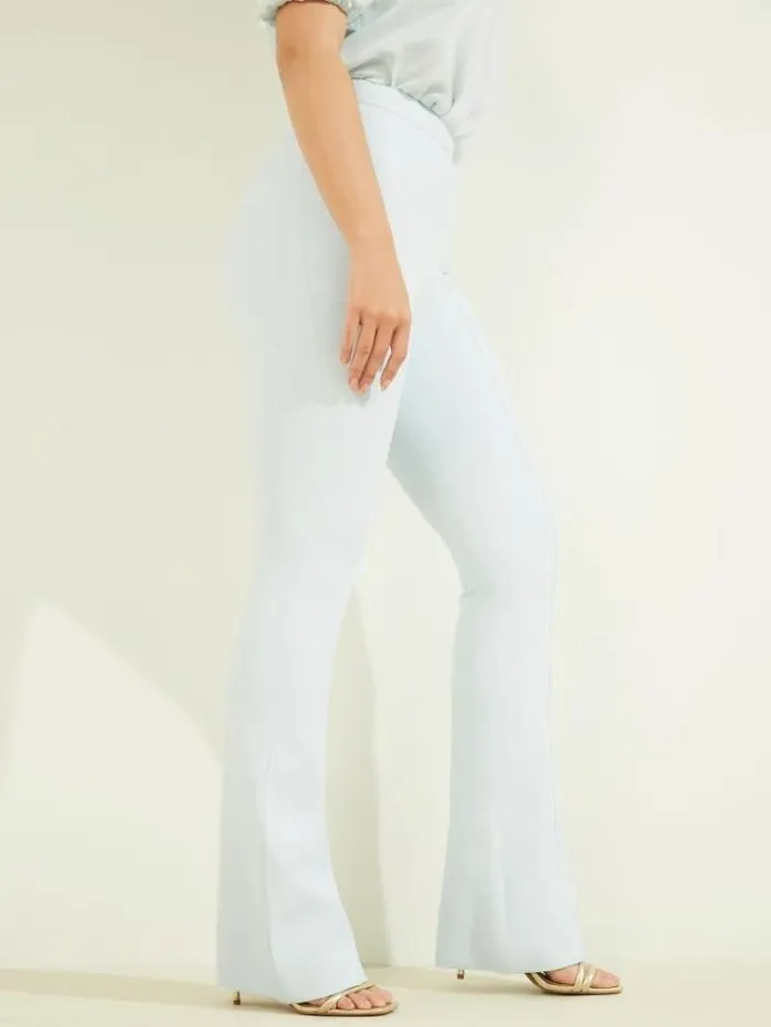 Women Bottoms Marciano Chloe Flared Pant Peaceful Sky Women Bottoms Marciano Chloe Flared Pant Peaceful Sky