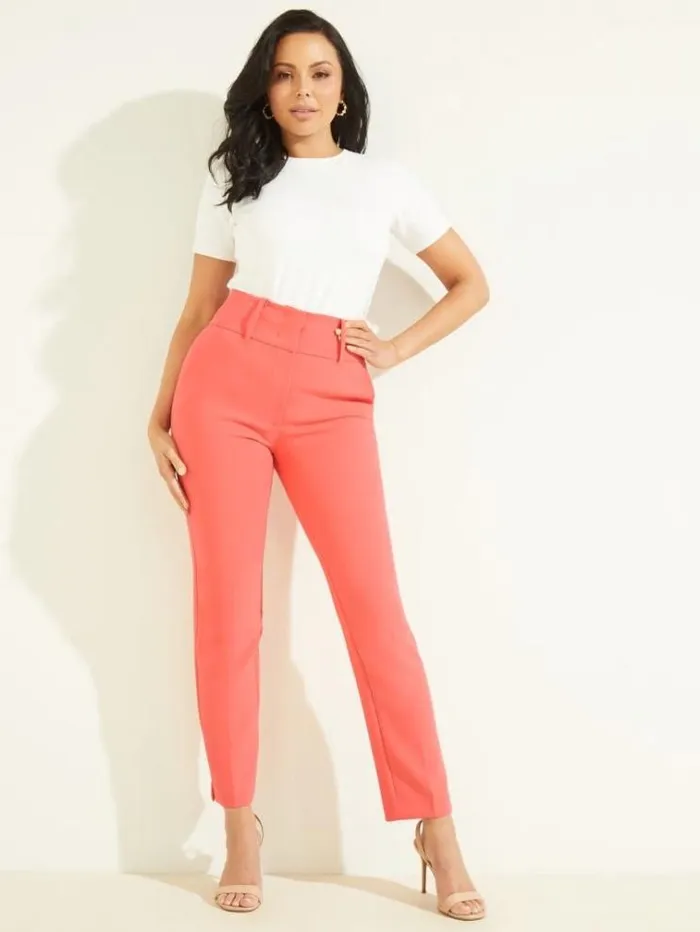 Women Bottoms Marciano Shelly Pant Coral Peonie Women Bottoms Marciano Shelly Pant Coral Peonie