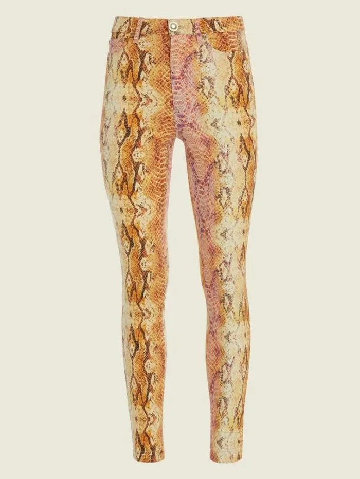 Women Bottoms Marciano Snakeskin Stiletto No 97 Skinny Jean Sonora Skin Women Bottoms Marciano Snakeskin Stiletto No 97 Skinny Jean Sonora Skin