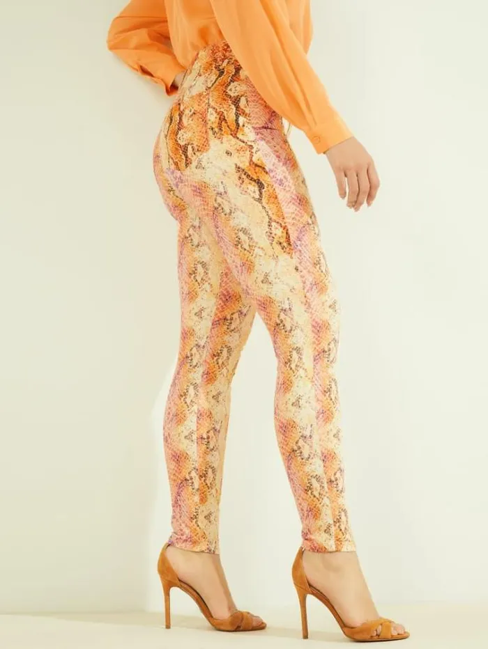 Women Bottoms Marciano Snakeskin Stiletto No 97 Skinny Jean Sonora Skin Women Bottoms Marciano Snakeskin Stiletto No 97 Skinny Jean Sonora Skin