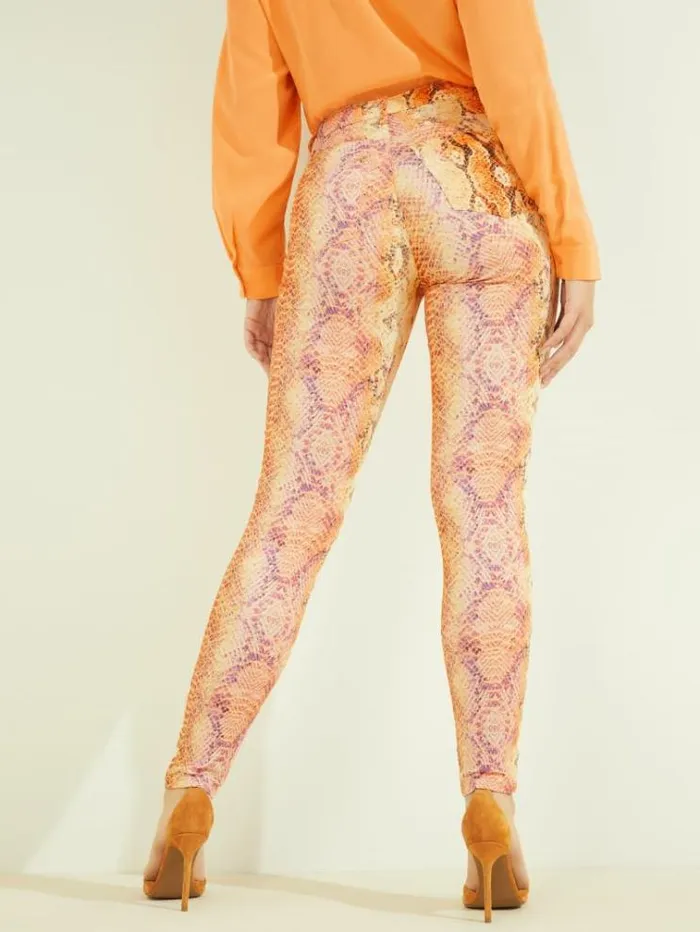 Women Bottoms Marciano Snakeskin Stiletto No 97 Skinny Jean Sonora Skin Women Bottoms Marciano Snakeskin Stiletto No 97 Skinny Jean Sonora Skin