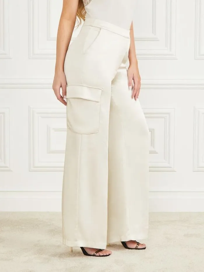 Women Bottoms Marciano Vera Pant Pale Pearl Multi Women Bottoms Marciano Vera Pant Pale Pearl Multi