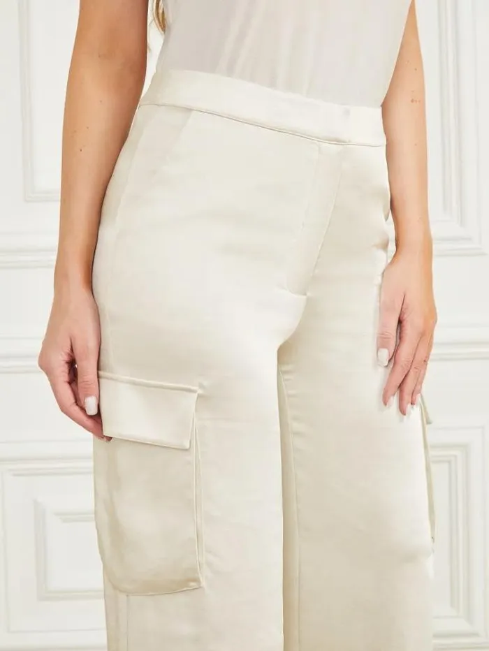 Women Bottoms Marciano Vera Pant Pale Pearl Multi Women Bottoms Marciano Vera Pant Pale Pearl Multi