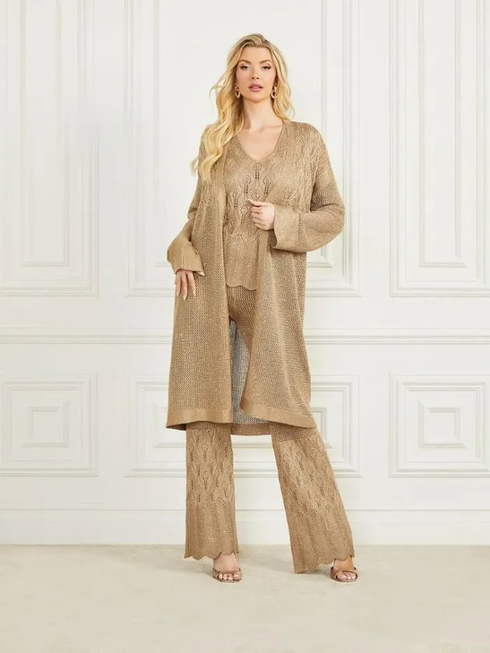 Women Bottoms Marciano Whitney Sweater Pant English Cake Multi Women Bottoms Marciano Whitney Sweater Pant English Cake Multi