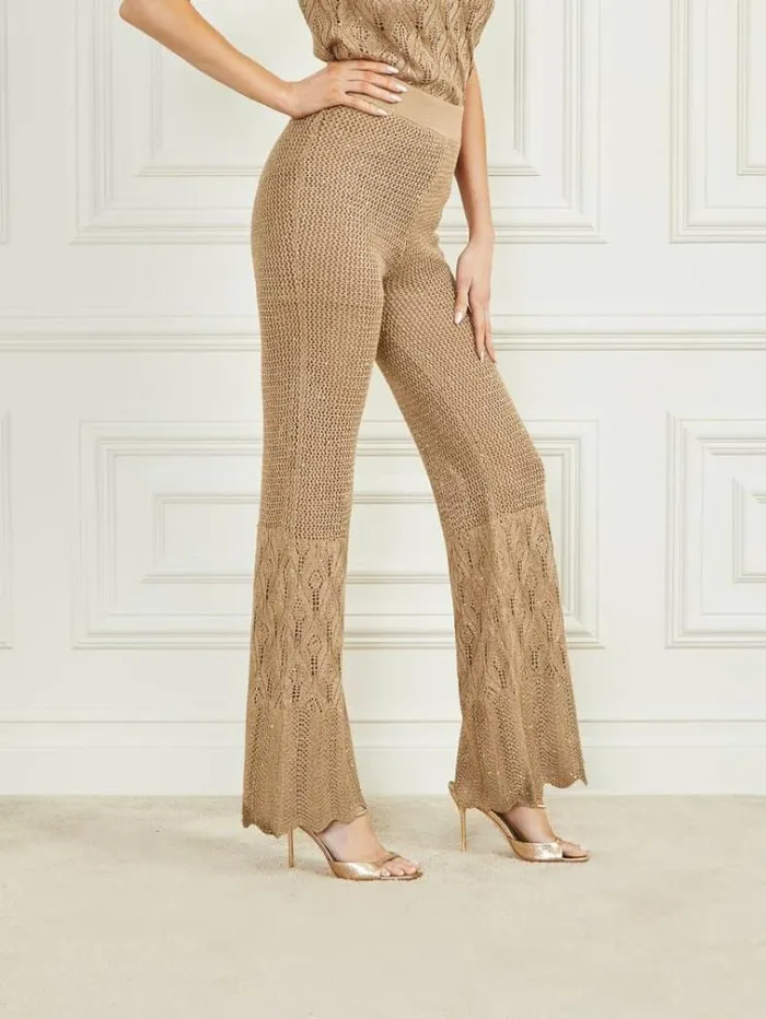 Women Bottoms Marciano Whitney Sweater Pant English Cake Multi Women Bottoms Marciano Whitney Sweater Pant English Cake Multi
