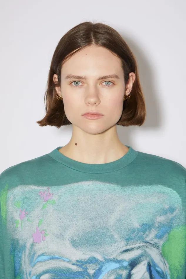 Women Bow Earrings Antique Gold Acne Studios Jewellery