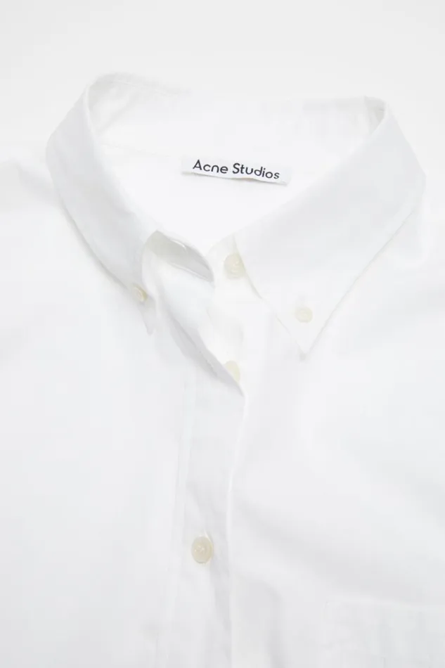 Women Buttonup Shirt White Acne Studios Shirts and Blouses