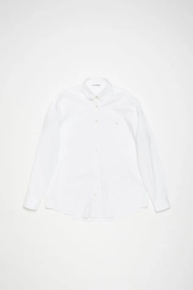 Women Buttonup Shirt White Acne Studios Shirts and Blouses