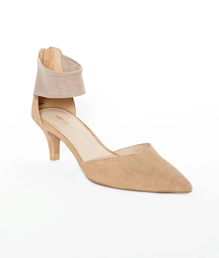 Women Cam Low Heel 8211 Latte Pelle Moda Low Heels